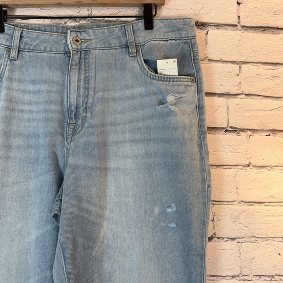 Buffalo David Bitton Women’s Madison Boyfriend 90s Jeans Distressed Size 32 NEW - Picture 5 of 11